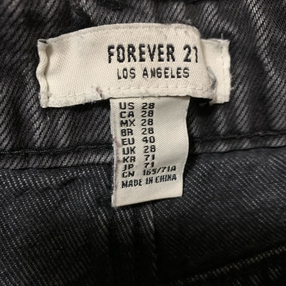 Vintage distressed denim shorts high waisted - Picture 2 of 4